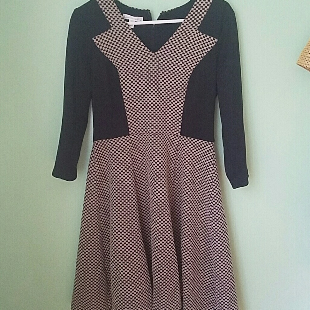 London times flare dress 8